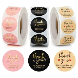 Thank you for support my small business sticker
