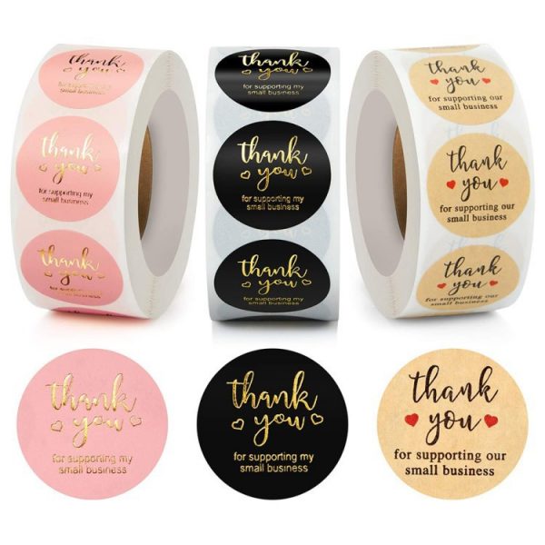 Thank you for support my small business sticker