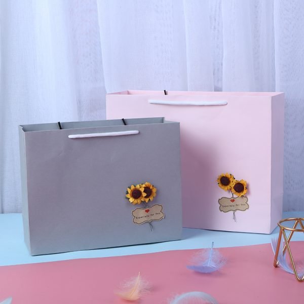 in stock little daisy gift paper bag - 图片 2