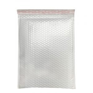 white envelope bubble bag