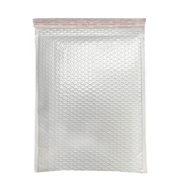 white envelope bubble bag