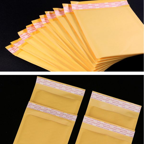 Kraft protect goods envelope bubble bag - 图片 2