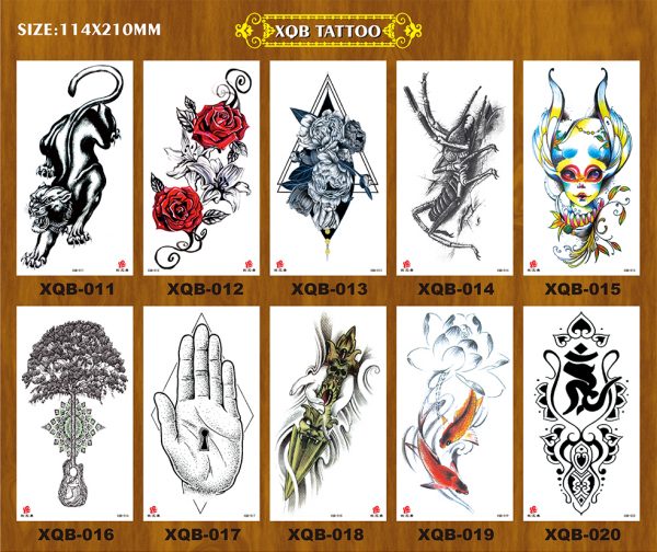 XQB  series fake tattoos - 图片 3