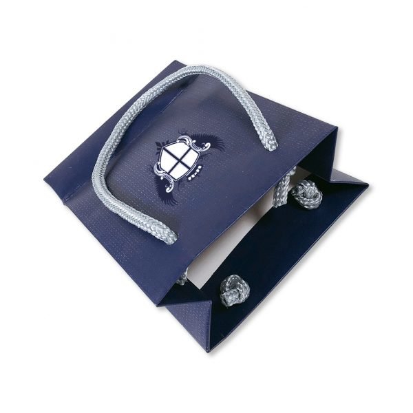 custom gift packing paper bag with handle - 图片 5