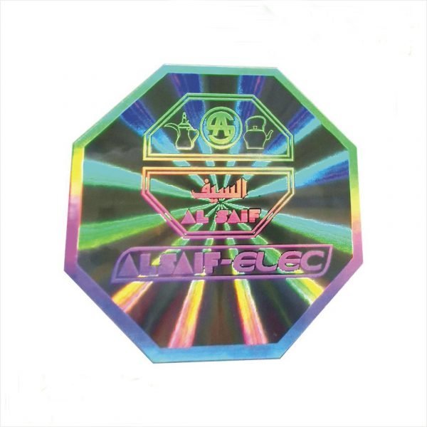 custom holographic stickers