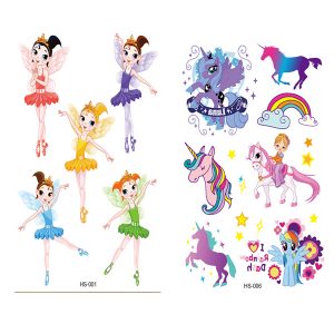 HS series lovely kids temporary tattoos