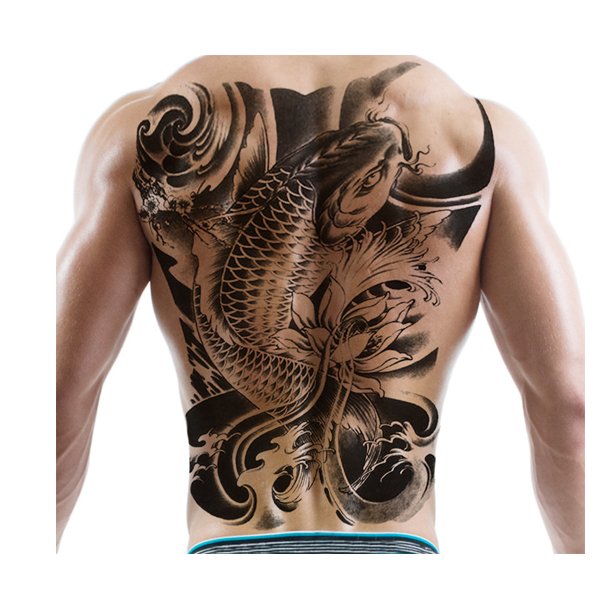 MB series 320*480 mm full back temporay tattoos