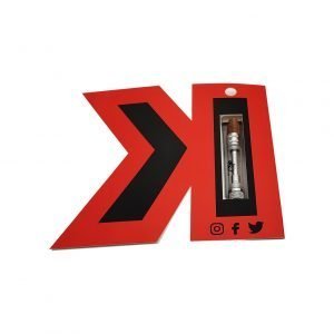 Custom vape clamshell card box