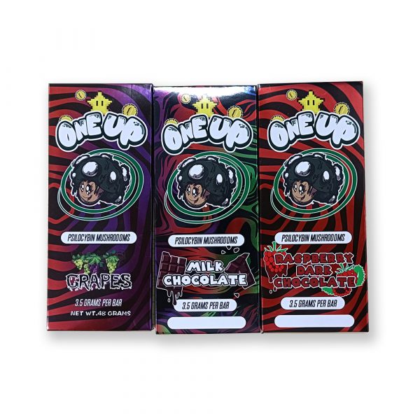 One up mushroom chocolate bar packaging boxes - 图片 2