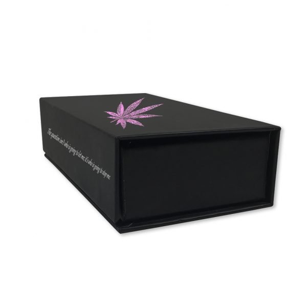 Custom black magnet vape cartridge box - 图片 3