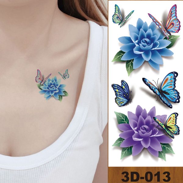 3D temporary tattoos